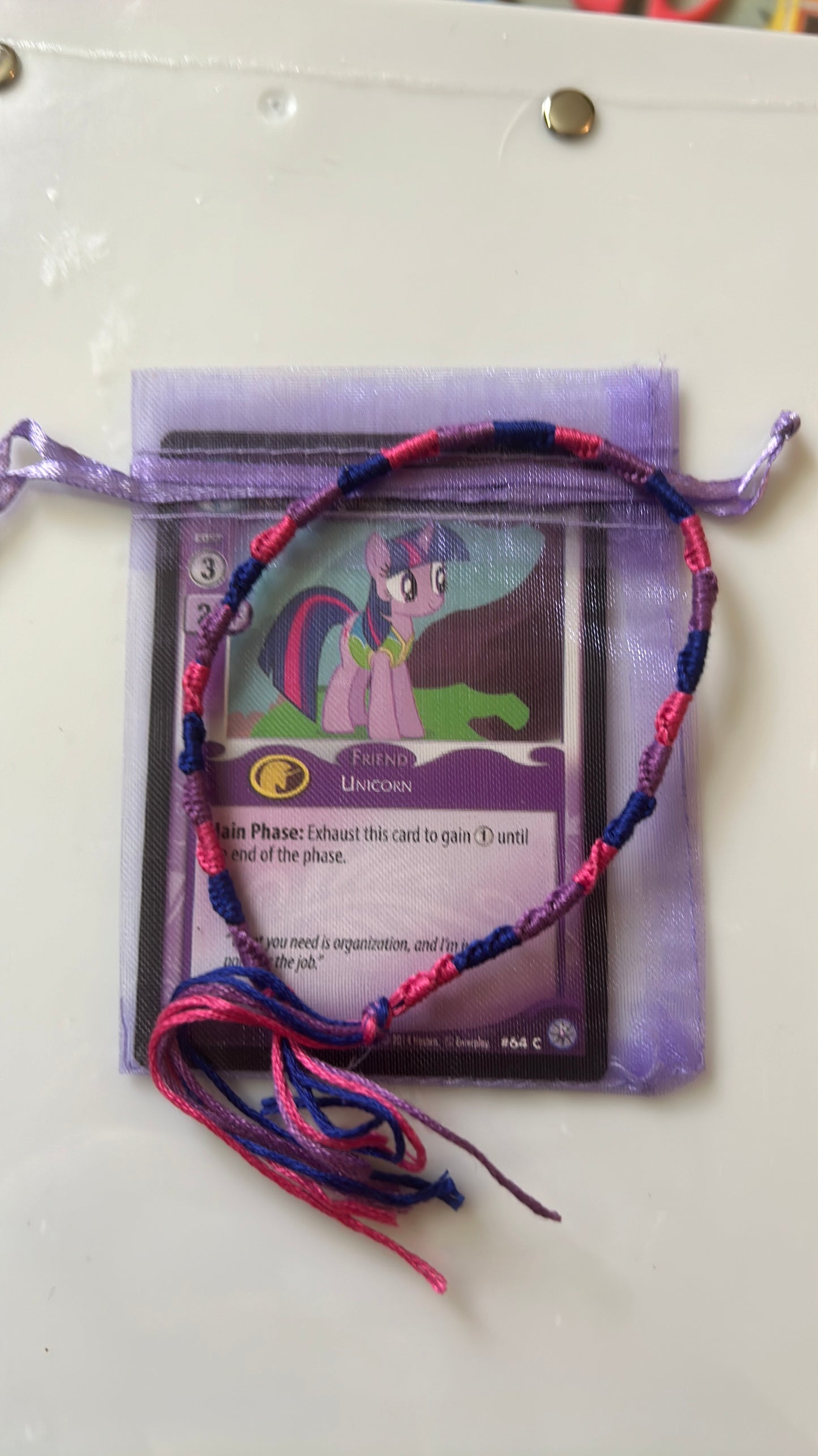 Twight Sparkle inspired Bracelet