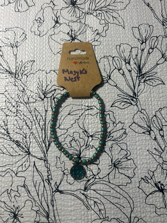 Blue constellation stretch bracelet